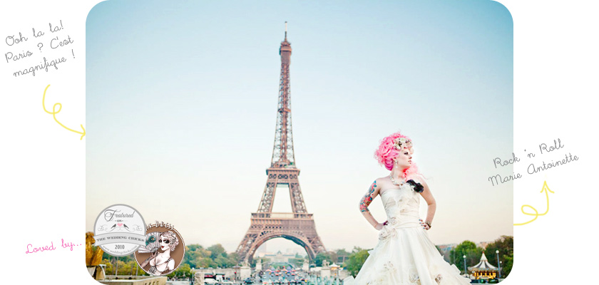 Paris french inspired wedding
