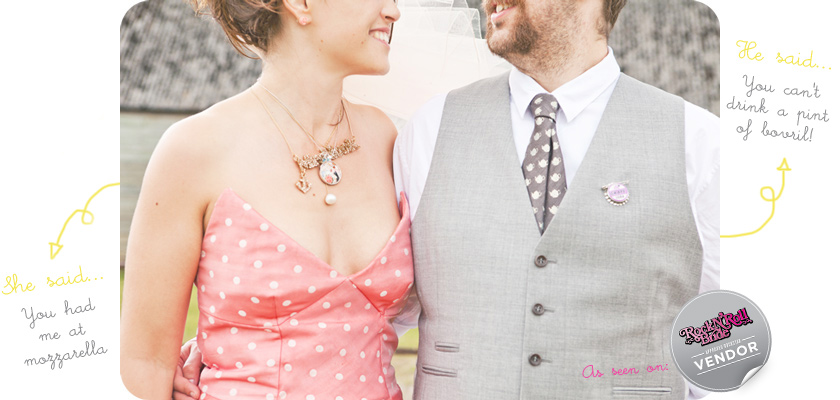 mismatched barn wedding