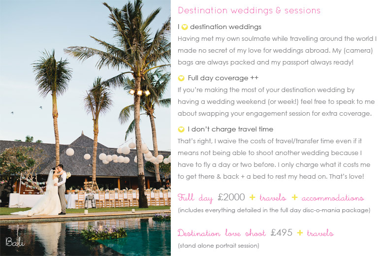 destination wedding photography